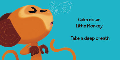 Little Monkey Calms Down Board Book: Board Book / 20