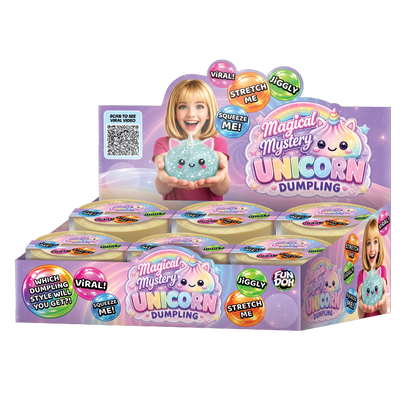 Fun Doh Unicorn Mystery Dumpling Squishy Toy