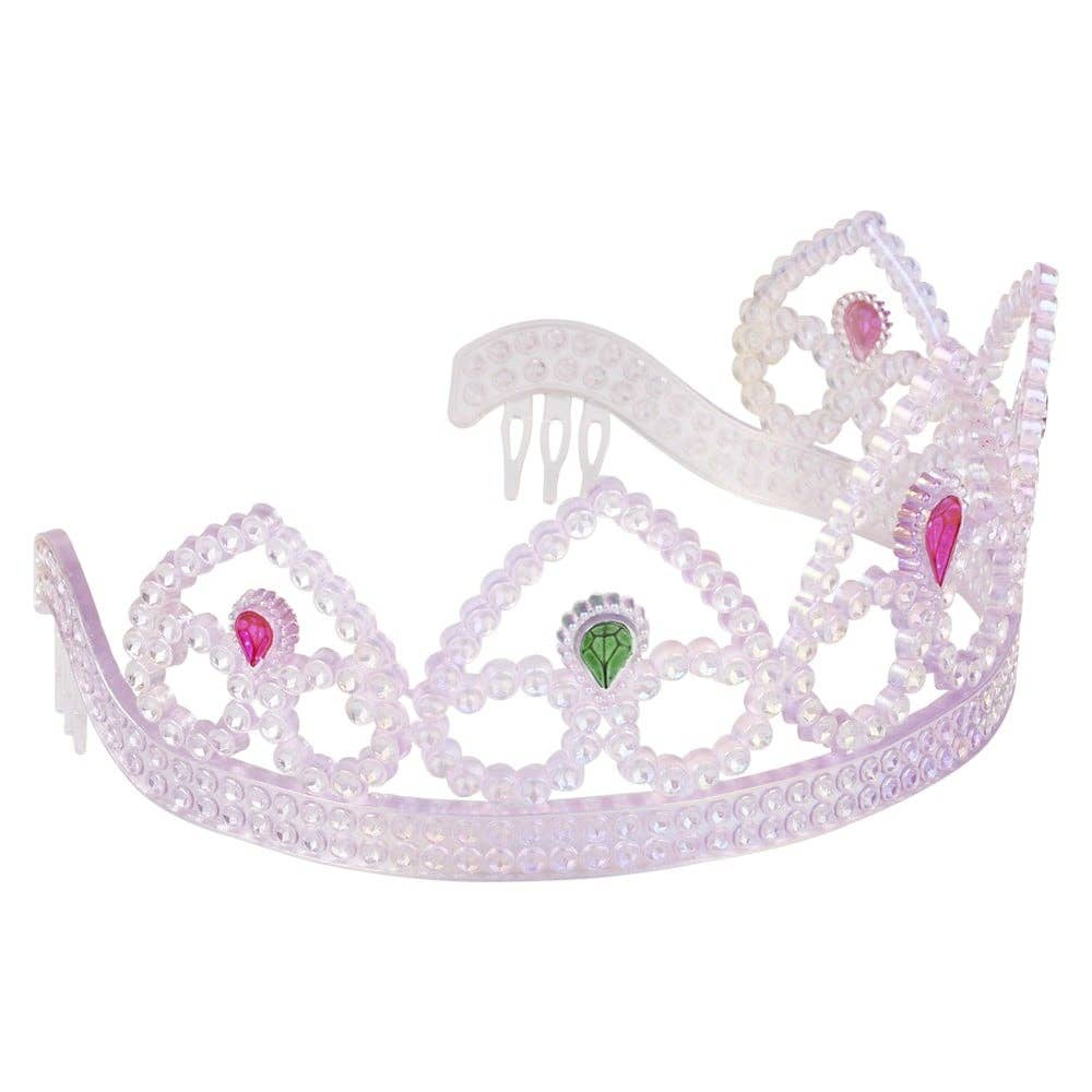 PEARLY TIARA WITH JEWELS