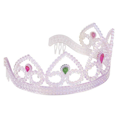 PEARLY TIARA WITH JEWELS