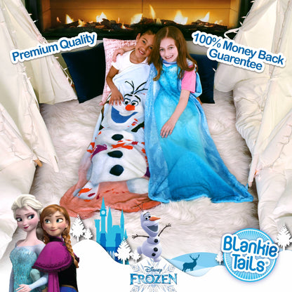 Frozen 1 Elsa Blankie Tails Wearable Blanket