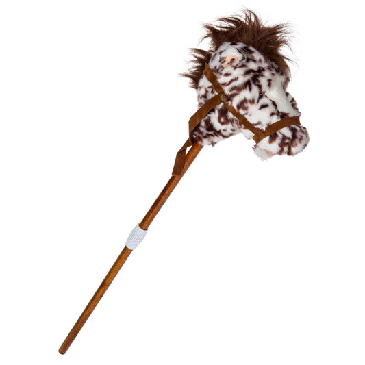 Easy Ride 'um Appaloosa Stick Horse ( 2-piece With Connector