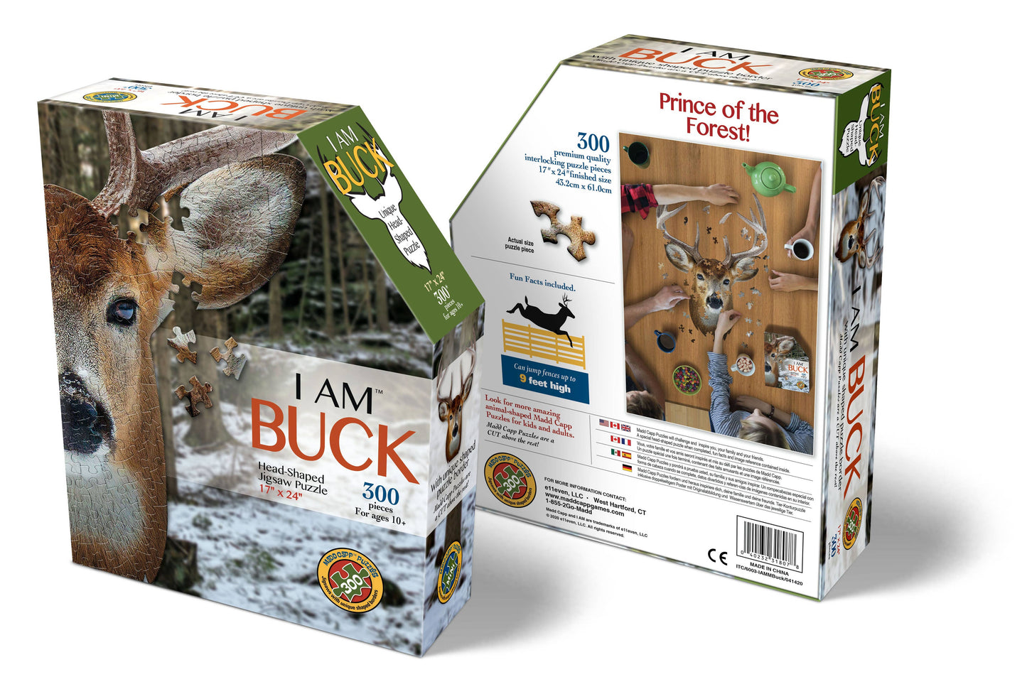 I AM Buck 300 piece jigsaw puzzle - gift