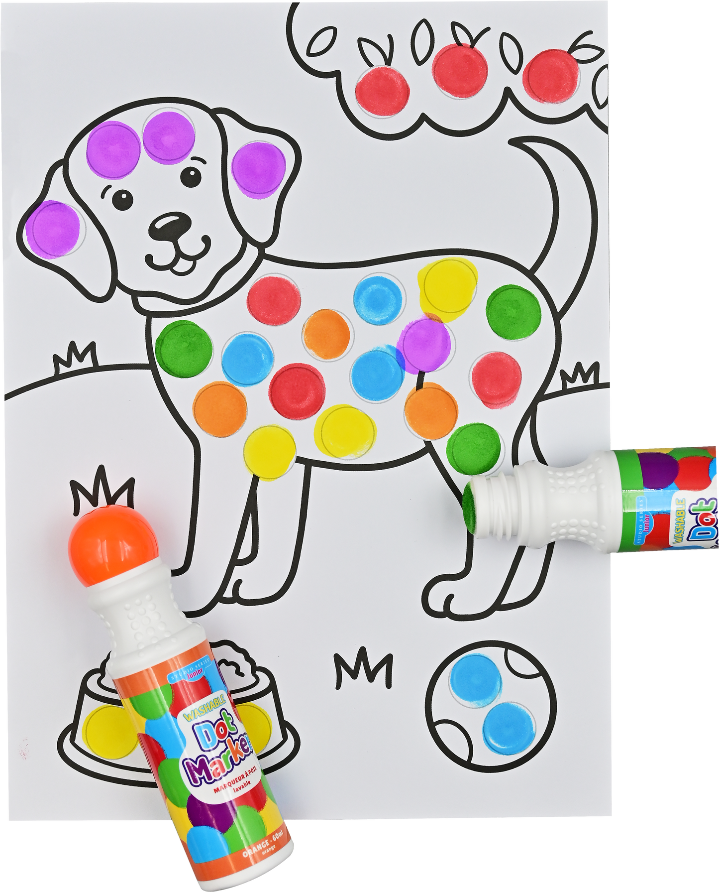 Studio Series Jr. Washable Dot Markers (Set of 6)