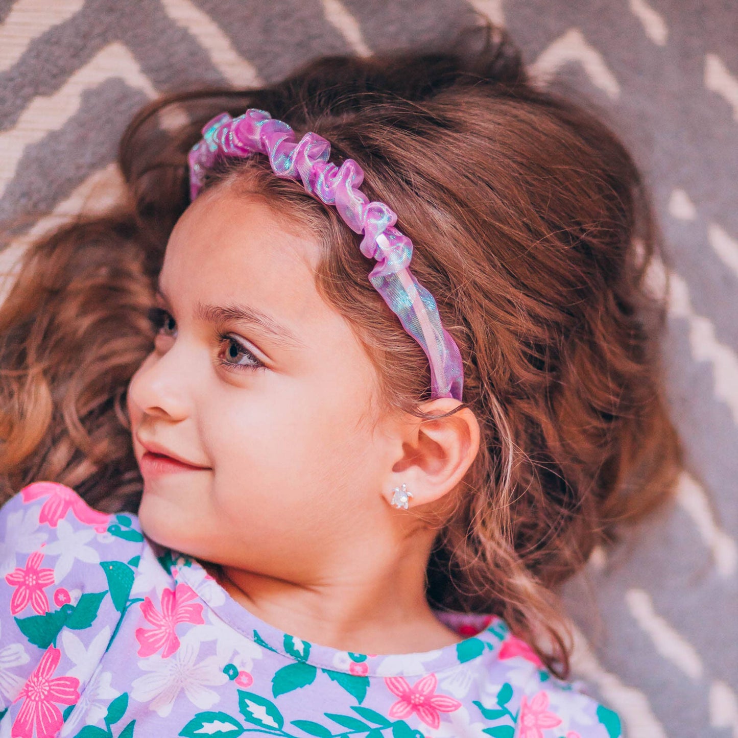 Organza Ruched Headbands