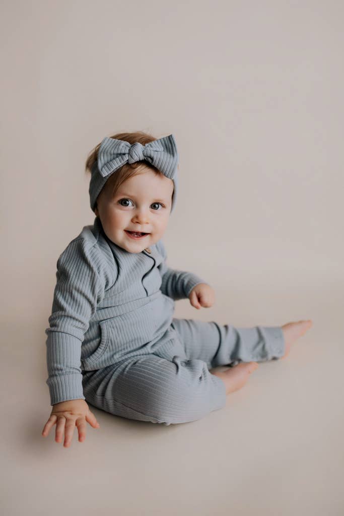 Baby Ribbed Playsuit with Pockets