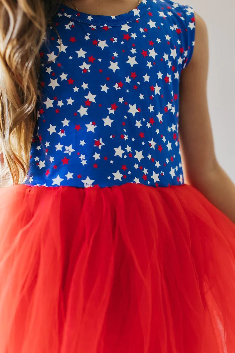 Star Bright Tank TuTu Dress