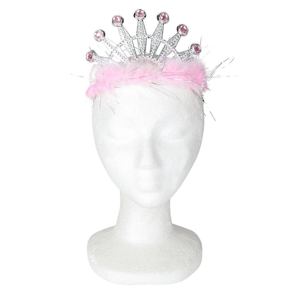 FEATHER AND JEWEL PRINCESS TIARA