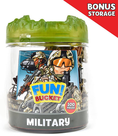 Fun Bucket Military Battle Group Playset