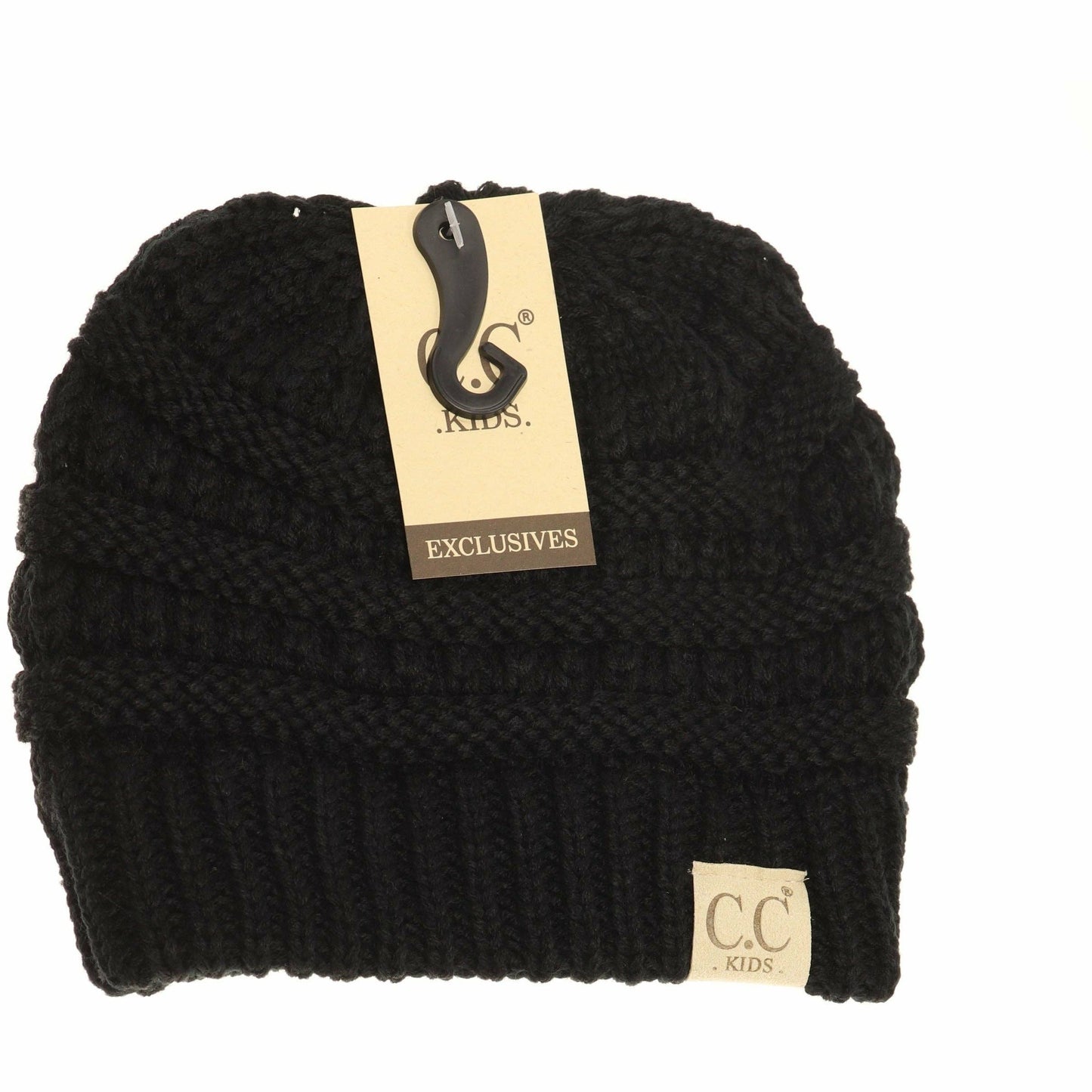 Kids Solid CC Beanie for Everyday Wear