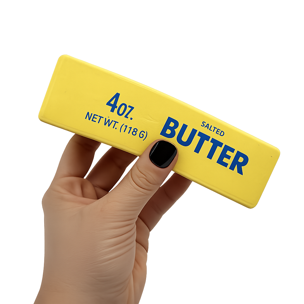 Fun Doh 6" Butter Stick Slow Rise Fidget Toy