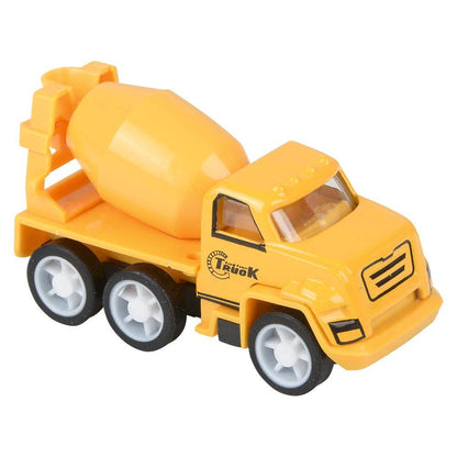 2.5" Mini Diecast Pull Back Construction Vehicle