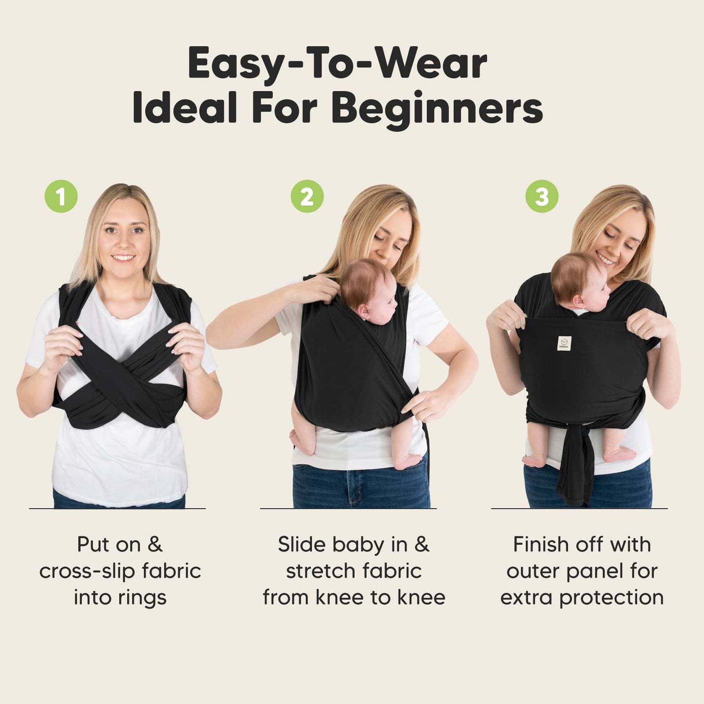 KeaBabies D-Lite Wrap Carrier