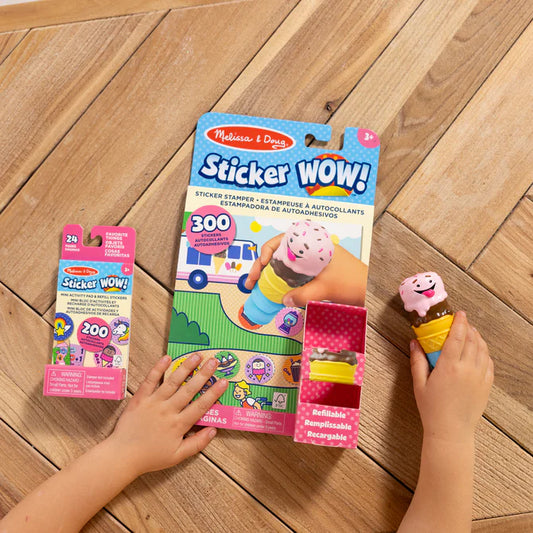 Sticker wow! Activity pad set-ice cream