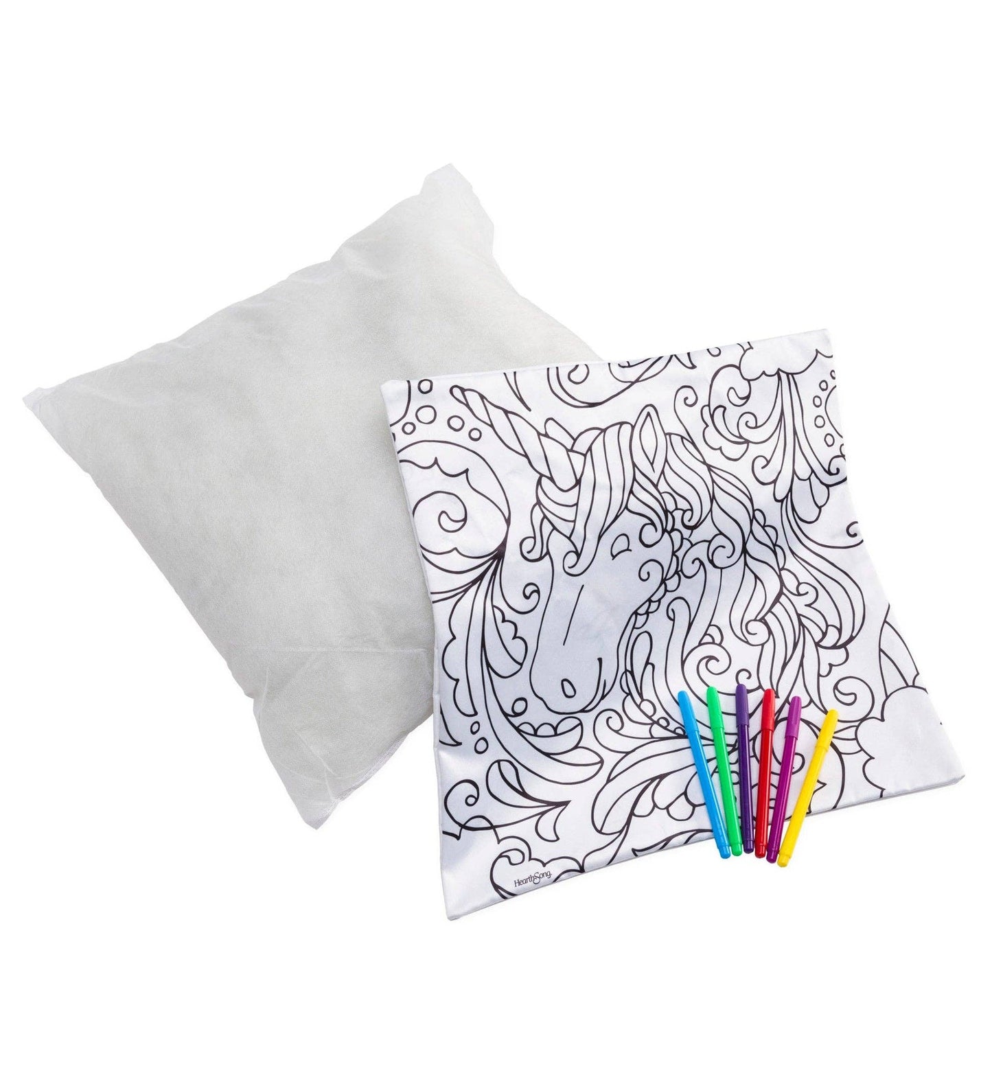 Color-Your-Own Pillow Set: Butterfly