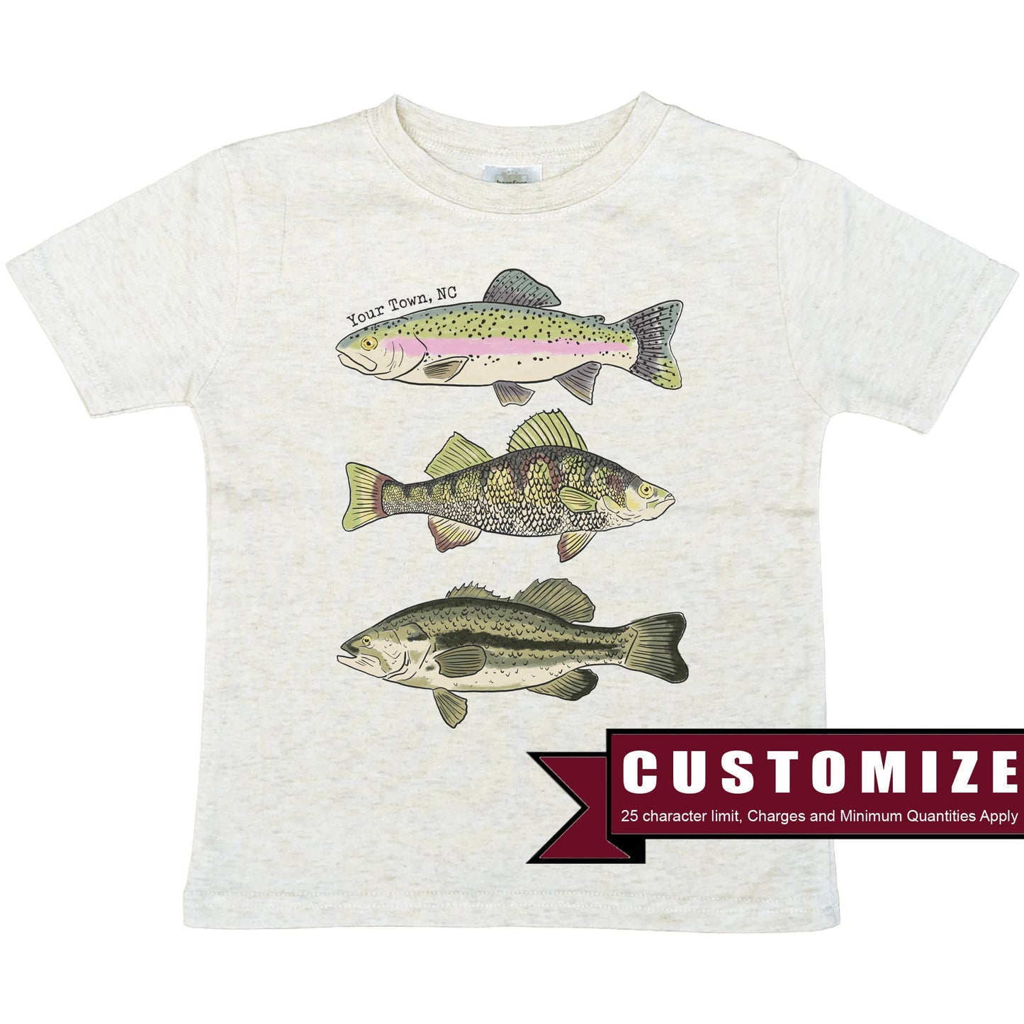 CUSTOM Fish Summer Outdoor Clothes for Boy Fishing for Girl