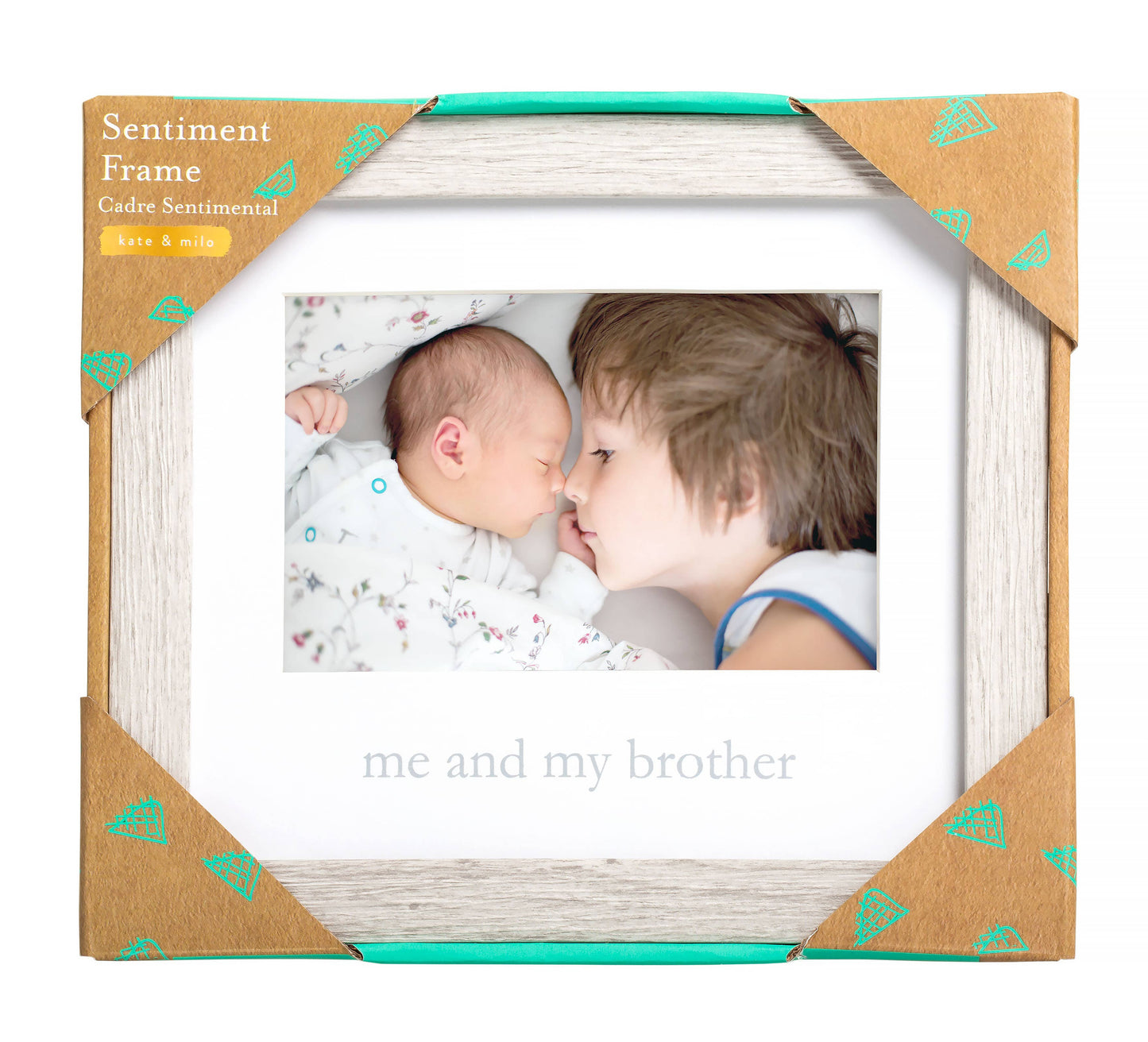 Me & My Brother Picture Frame, Rustic
