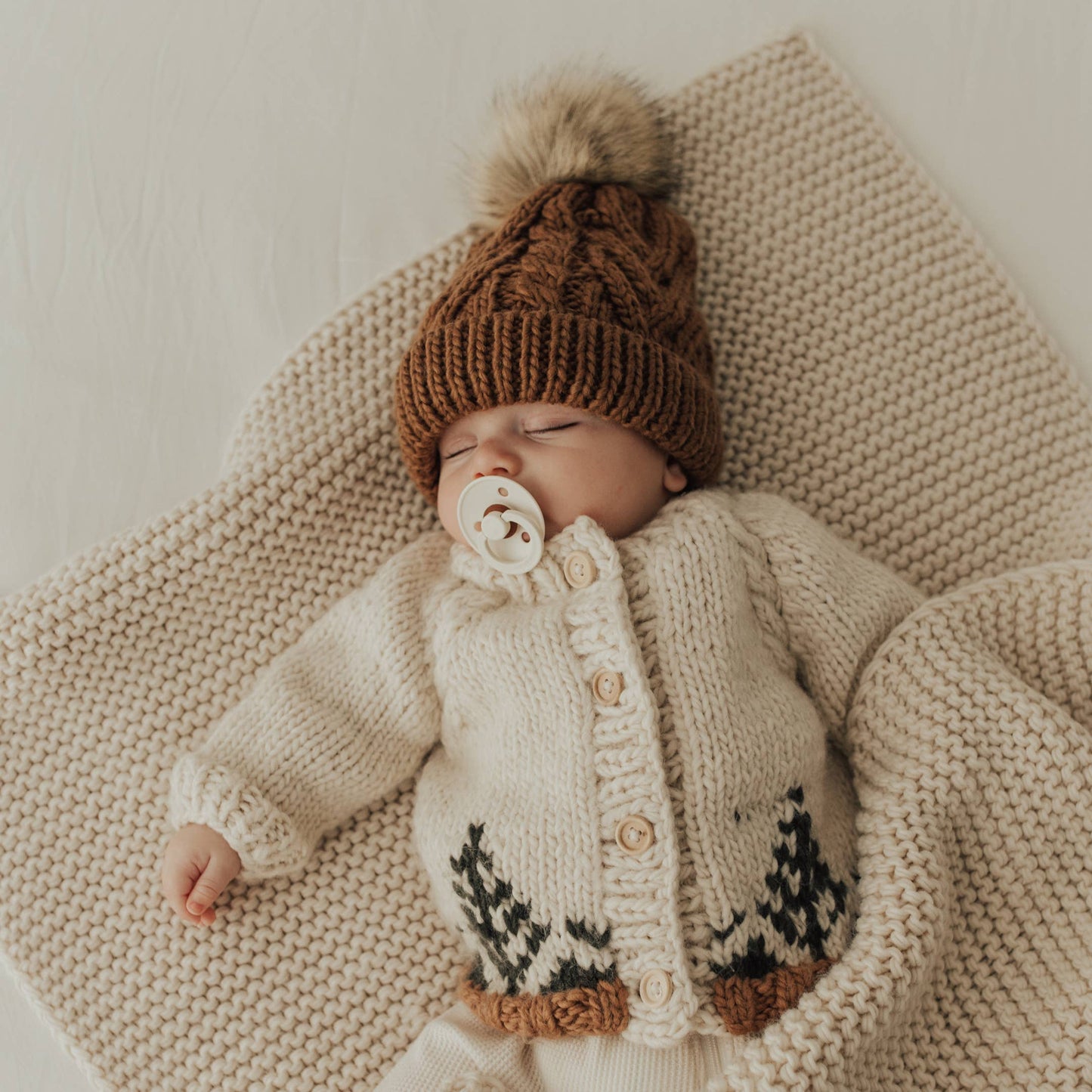 Forest Cardigan Sweater: 0-6 months