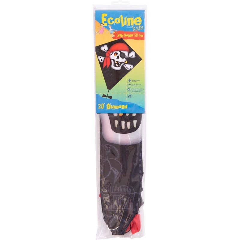 Ecoline Eddy Jolly Roger Kite 20"