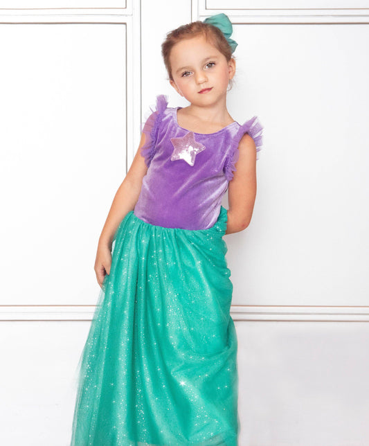 The Mermaid Princess costume dress