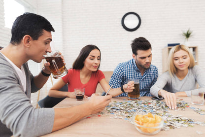 All Good Things are Wild and Free 300 Piece Colouring Puzzle
