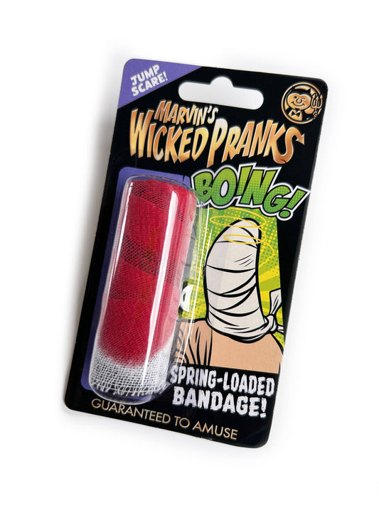 Wicked Pranks Spring-Loaded Bandage