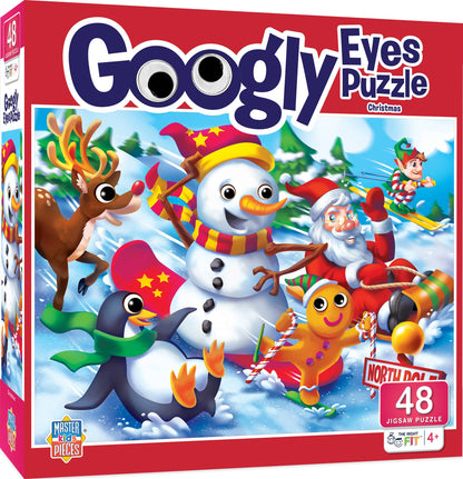 Googly Eyes - Christmas Friends 48 Piece Puzzle