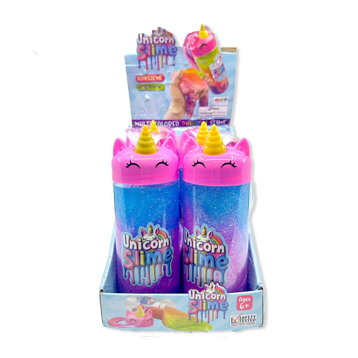 Sparkly Rainbow Unicorn Slime