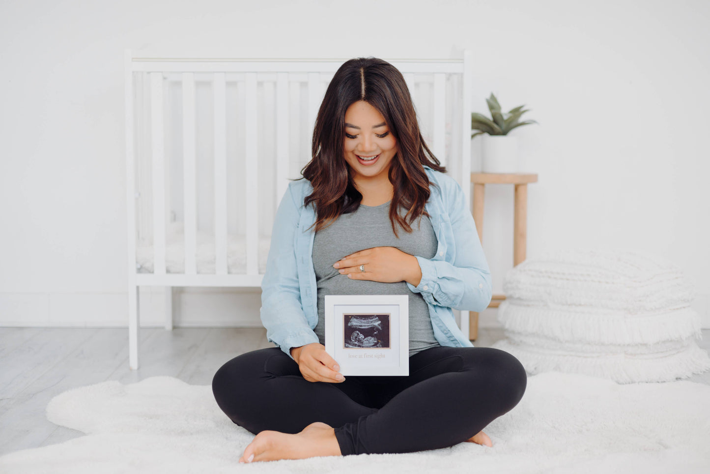 Love At First Sight Sonogram Picture Frame