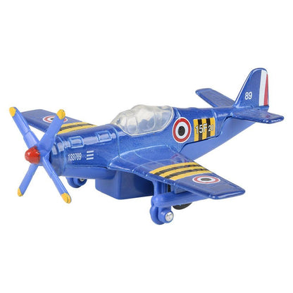 5" Diecast Pull Back Vintage Plane