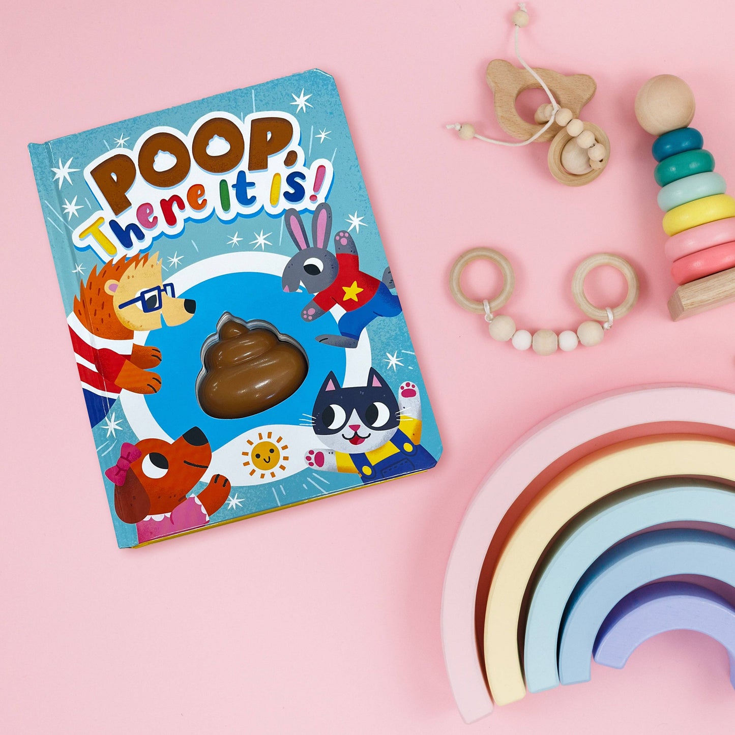 Poop, There It Is!- Children's Touch and Feel Squishy Foam Sensory Board Book