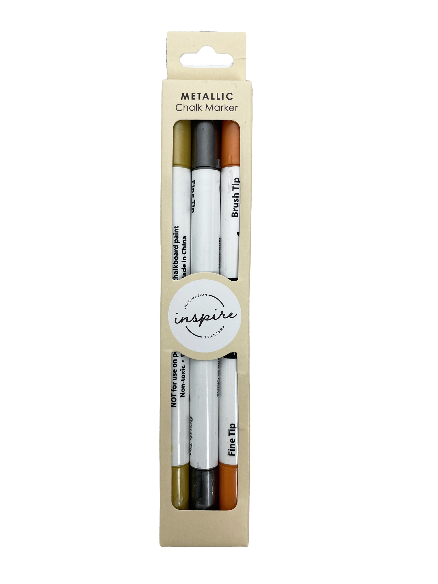 Metallic Chalk Marker Set 3 Inspire