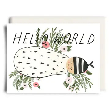 Hello World Greeting Card