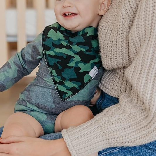 Hunter Bandana Bib Set