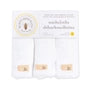 Organic Cotton Solid Washcloths 3 Pack - Cloud