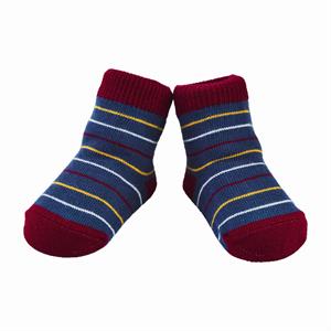 Navy Striped Socks