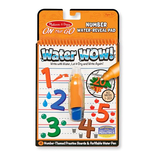 Water Wow! Numbers - On the Go Travel Activity