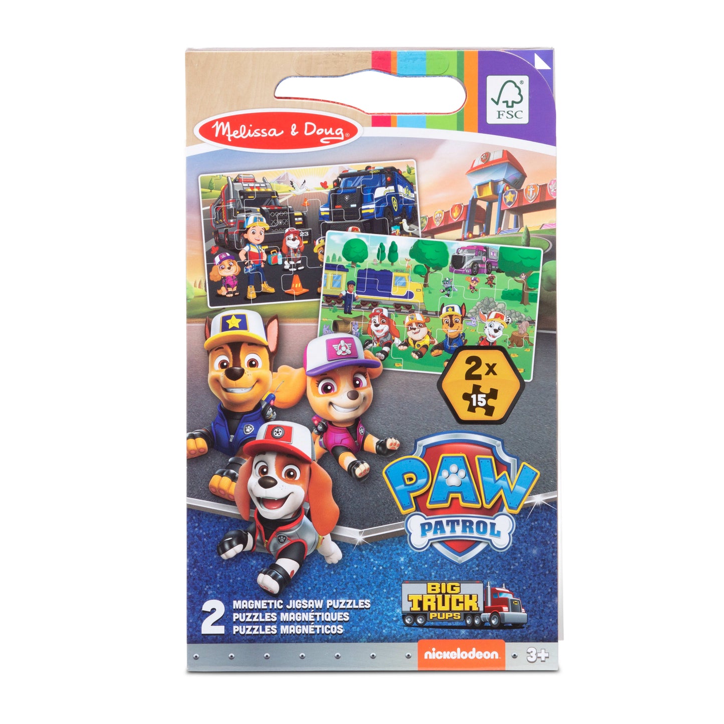 PAW Patrol Magnetic Jigsaw Puzzles - Big Trucks