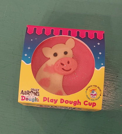 Land of Dough Medium Zoo Animal Cup