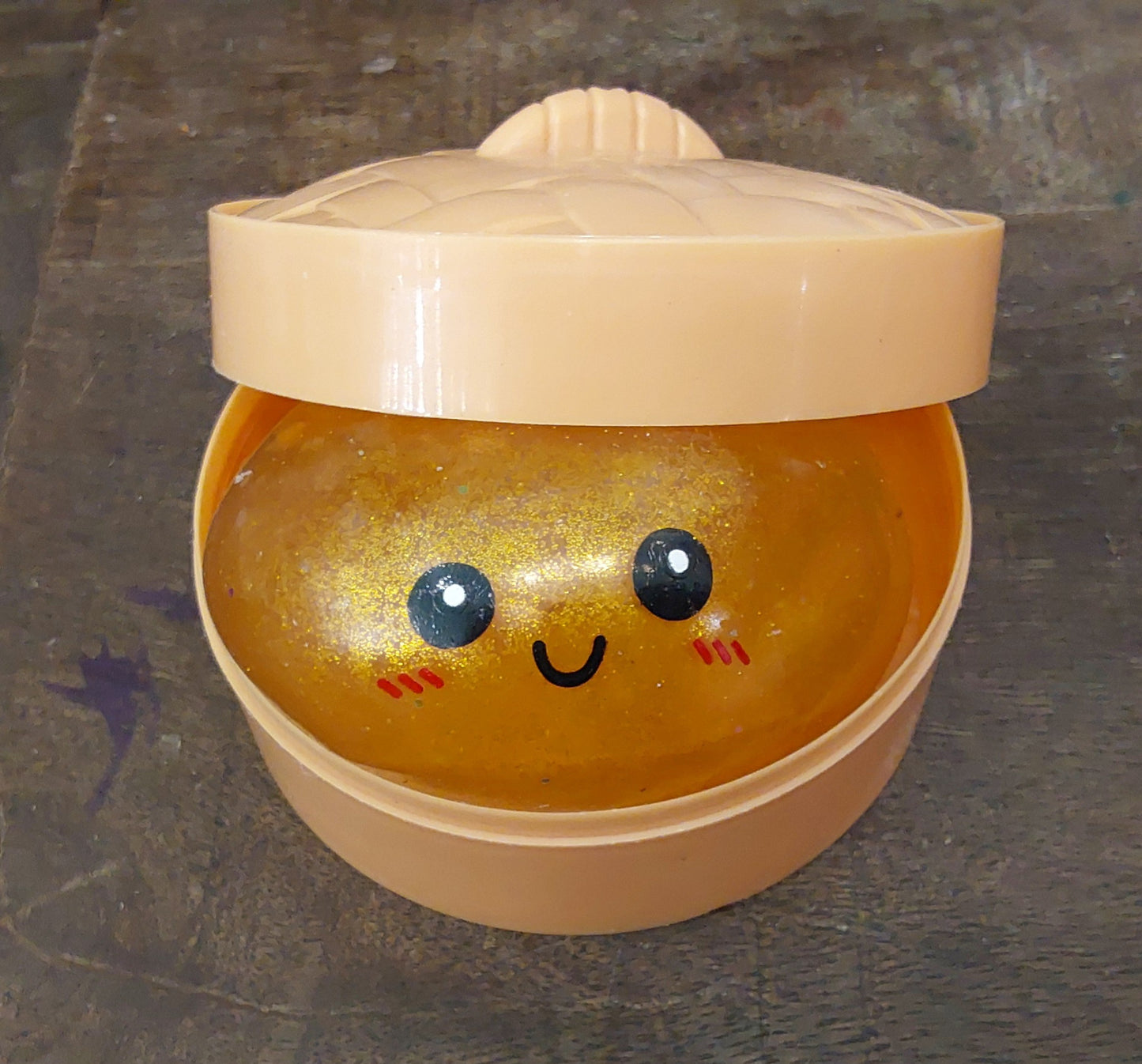 Squishy Glitter Dumplings Toy