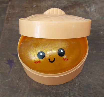 Squishy Glitter Dumplings Toy