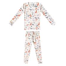 Rufus long sleeve 2 pc pajama set