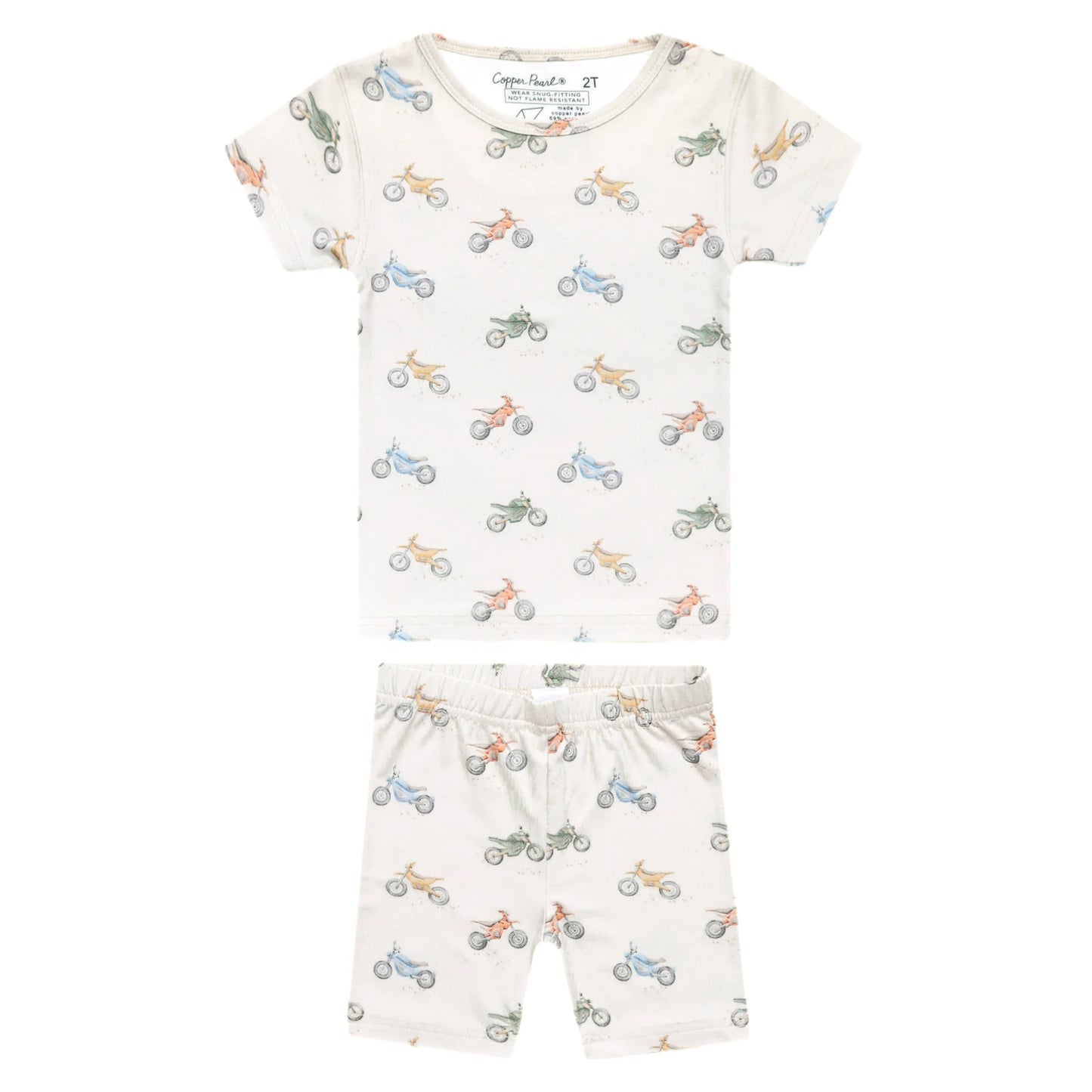 Ryder 2 Piece Short Sleeve Pajama Set