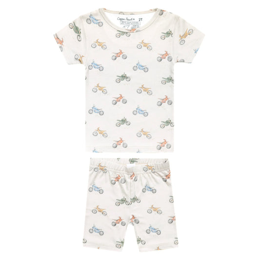 Ryder 2 Piece Short Sleeve Pajama Set