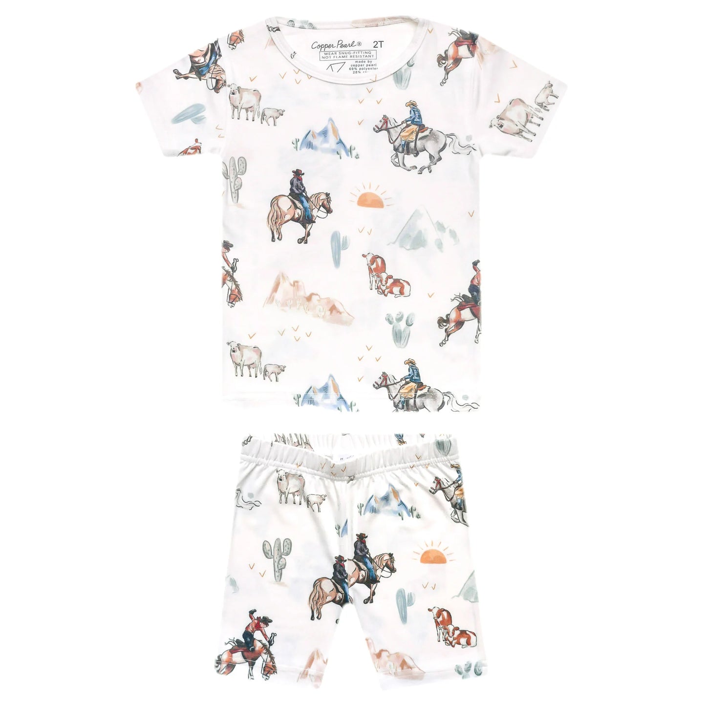Boone 2 Piece Short Sleeve Pajama Set
