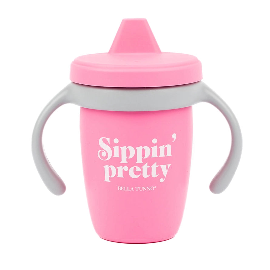 Sippin' Pretty Sippy Cup-Pink