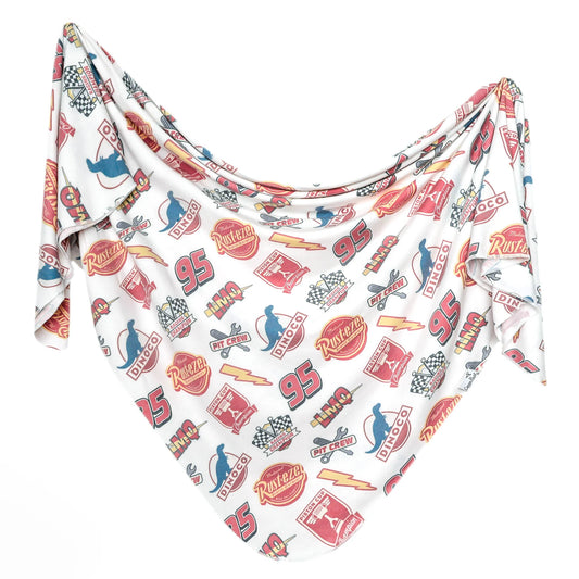 Disney Pixar Bumper Stickers Knit Blanket Single
