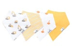 4 PACK BABY BANDANA BIBS - DOZER