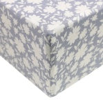 PREMIUM KNIT FITTED CRIB SHEET - LACIE