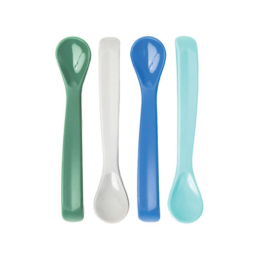 Silicone Baby Spoons - 4 Pack